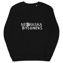 Nebraska Bitcoiners Sweatshirt (White Logo)