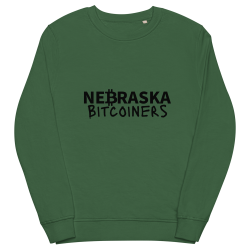 Nebraska Bitcoiners Sweatshirt (Black Logo)