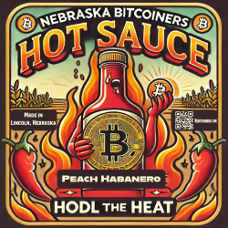 Nebraska Bitcoiner Hot Sauce