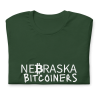 Nebraska Bitcoiners T-Shirt (White Logo)