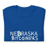 Nebraska Bitcoiners T-Shirt (White Logo)