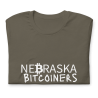 Nebraska Bitcoiners T-Shirt (White Logo)