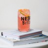 Can-shaped glass