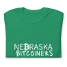 Nebraska Bitcoiners T-Shirt (White Logo)