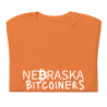 Nebraska Bitcoiners T-Shirt (White Logo)