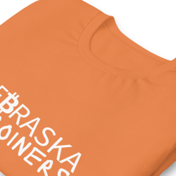 Nebraska Bitcoiners T-Shirt (White Logo)