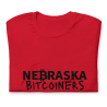 Nebraska Bitcoiners T-Shirt (Black Logo)