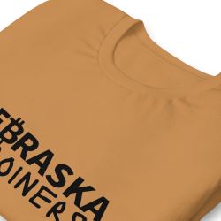 Nebraska Bitcoiners T-Shirt (Black Logo)