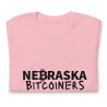 Nebraska Bitcoiners T-Shirt (Black Logo)