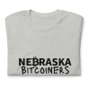 Nebraska Bitcoiners T-Shirt (Black Logo)