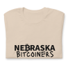 Nebraska Bitcoiners T-Shirt (Black Logo)